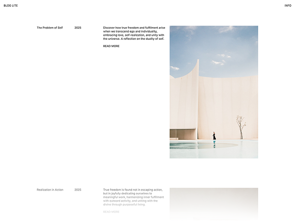 Blog lite