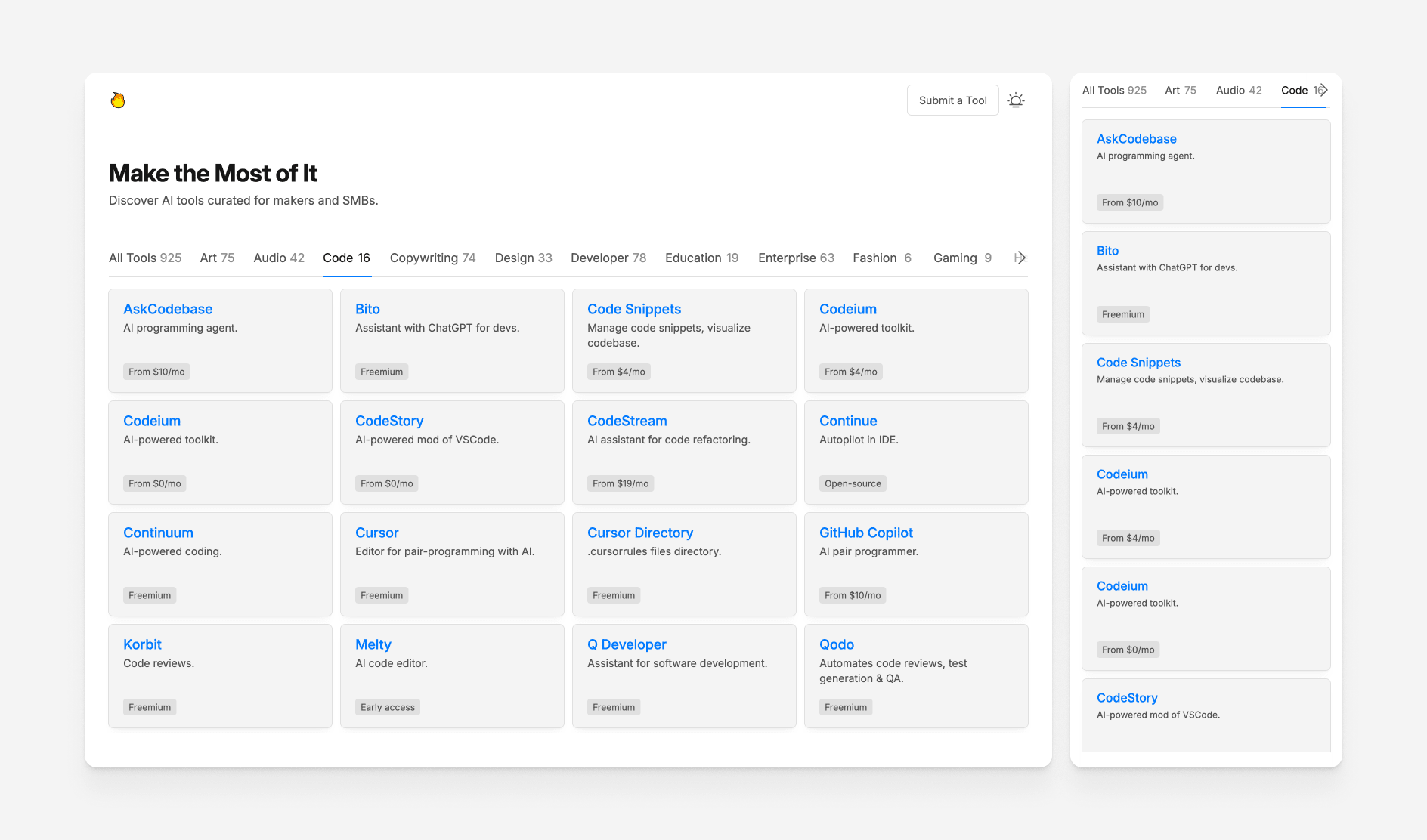 Directory preview